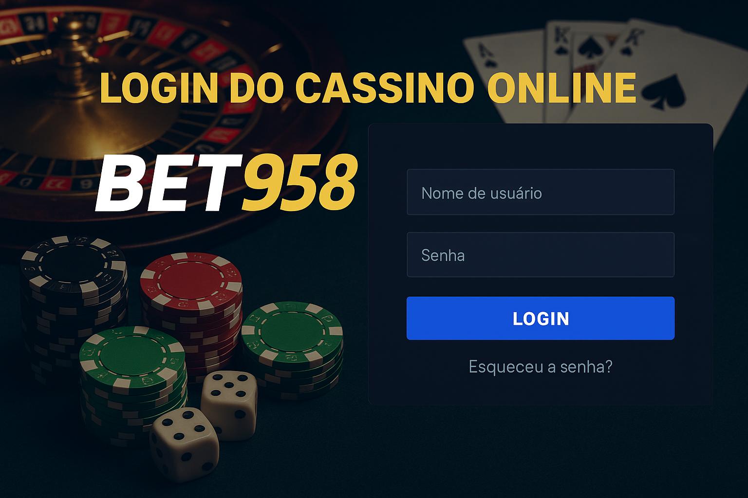 Login no Cassino BET958