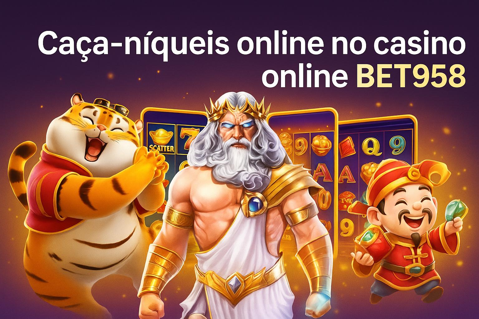 Explore o mundo das slot machines no BET958 Casino